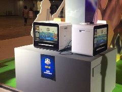 22寸台式微信打印机现场